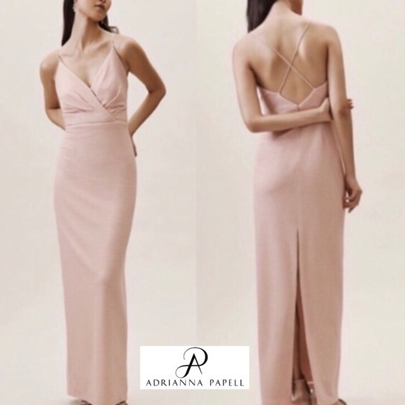 BHLDN Anthropologie ADRIANNA PAPELL dress wedding maxi - Picture 1 of 7
